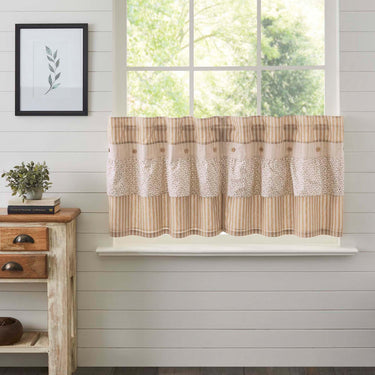 Camilia Ruffled Tier Set of 2 L24xW36 VHC Brands - The Fox Decor